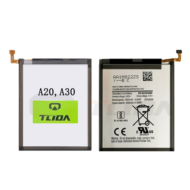 High Capacity Battery EB-BA205ABN for Samsung A01 A02 A10s A11 A20 A30 A32 Replacement Batteries Lithium Ion Battery 5000mah