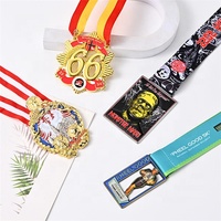 Médaille de sport personnalisée de haute qualité pour la remise des diplômes, les compétitions, le football, le basketball, le badminton, médaille sportive imperméable