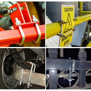 Tốt nhất bán 304/316 thép không gỉ thép carbon tùy biến bán buôn vuông <span class=keywords><strong>u</strong></span>ốn cong <span class=keywords><strong>U</strong></span> Bolt với các loại hạt và sửa chữa phẳng máy giặt - Product Image 5