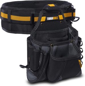 ToughBuilt Hot Sale Outdoor PU Leather <b>Tool</b> Work <b>Belt</b> With Low Price Wholesale New Arrival Top Selling Leather Kits <b>Belts</b> - Product Image 1