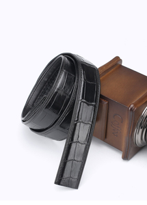 <span class=keywords><strong>Cintura</strong></span> da Uomo in Vera Pelle di Lusso con Logo Personalizzato, Fibbia in Lega, Impermeabile, Design alla Moda - Product Image 5