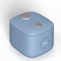 Cuisinière à riz électrique multifonctionnelle intelligente antiadhésive HY 3L avec mini-cuve interne, faible teneur en sucre