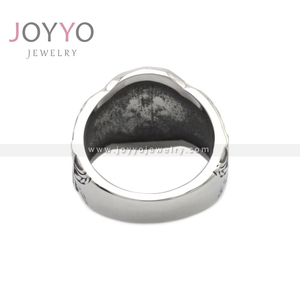 Anillo Vikingo con Runas, Acero Inoxidable de Alta Calidad, Anillos con Nudos Celticos Nórdicos, Joyería para Hombre, Venta al Por Mayor - Product Image 4