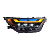 Bloc optique LED pour Toyota RAV4 2019-2025 avec feux de jour DRL, clignotants séquentiels, double faisceau, lentille, Plug & Play
