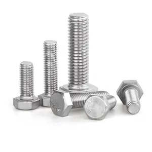 Stainless Steel Hex Bolt And Nut Ss304 Ss316 Bolt