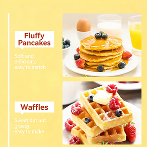<span class=keywords><strong>แป้ง</strong></span>แพนเค้กสำเร็จรูป ผสมง่าย ฟูอร่อย รสชาติดี ผงโปรตีนแพนเค้ก ผ่านมาตรฐาน HACCP, ISO สำหรับร้าน<span class=keywords><strong>ขนม</strong></span>หวาน - Product Image 5