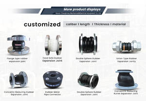 Junta Flexible <span class=keywords><strong>de</strong></span> Goma <span class=keywords><strong>de</strong></span> Grado Alimenticio con Conexión <span class=keywords><strong>de</strong></span> Brida <span class=keywords><strong>de</strong></span> Alta Presión Personalizable <span class=keywords><strong>para</strong></span> <span class=keywords><strong>Agua</strong></span> <span class=keywords><strong>Potable</strong></span> - Product Image 5