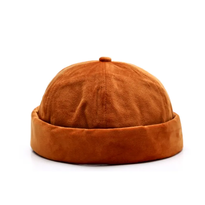 Custom wholesale promotional docker cap without visor brimless baseball miki hat