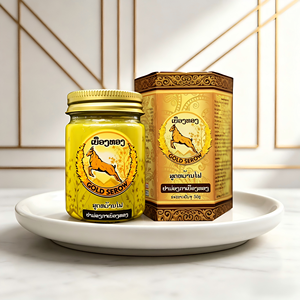 Baume Chauffant Apaisant Gold Serow pour Soulager les Douleurs aux Épaules, au Cou, au Dos et à la Taille - Product Image 6