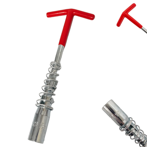 Clé à douille flexible en acier au chrome-vanadium pour bougies d'allumage, outil de réparation automobile, poignée en T, métrique, DIY, OEM - Product Image 3