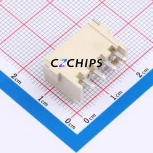 HCZZ0590-4 Wire-to-Board Pin Header SMD,P=3.96mm,Horizontal Mount Connector 1x4P 3.96mm Horizontal Mount VH - Product Image 2