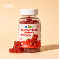 Gummies multivitaminées pour enfants aux saveurs variées, complément alimentaire naturel qui renforce l'immunité et le développement physique