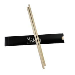 Customized Sushi Tensoge Twin <strong>Chopstick</strong> High Quality Bamboo <strong>Disposable</strong> <strong>Chopsticks</strong> With Paper Package For Restaurant Party - Product Image 4