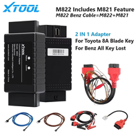Adaptador XTOOL KC501 100 SK1 KS01 M822 Para Programación De Llaves Profesional, Todas Las Llaves Perdidas, Funciona Con El Programador Automático X-PAD3