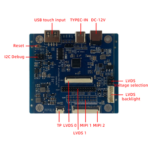 Carte de pilotage Type-C vers MIPI / LVDS pour solutions d'affichage TFT industrielles - Product Image 4