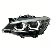 Feux avant tricolores SJC pour BMW Série 2 F22 F23 2014-2020, jaune/blanc/ambre, LED, pièces de voiture, plug and play, éclairage avant