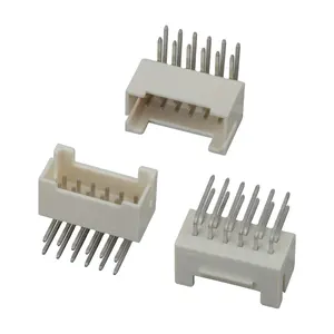 Venta caliente conector de paso de 2,0mm R/A DIP Dual Row con conectores de cable a placa Tipo bloqueo