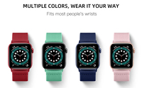Bracelet de montre en nylon Beaen, vente en gros d'usine, bracelet élastique réglable pour Apple Watch Series Ultra 49 mm, connecteur métallique