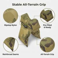 Mydays Sac de Soutien Tactique d'Extérieur pour Tir, Sac de Sable Pré-rempli Robuste pour la Chasse, Support Avant et Arrière