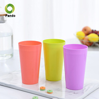 Gobelet en plastique réutilisable, durable et écologique, design classique personnalisé pour la promotion de la bière et les cadeaux d'événements, impression couleur intégrale