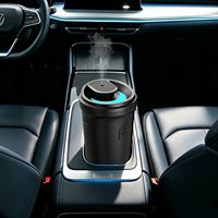 Diffuseur de voiture intelligent sans eau de luxe en gros, USB, OEM, logo personnalisé, emballage, fabricant de marque privée, automobile, véhicule