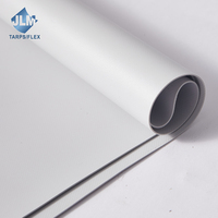 Rouleau de bâche en polyester enduit PVC, anti-moisissure, imprimable, avec revêtement pour couteaux, tissu de base Vinylon 500D*500D