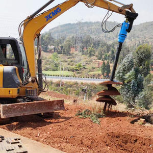 현장에서의 지반 및 암반조건에 따른 교체 비트 수력굴삭기용 토굴착기 오거 - Product Image 6