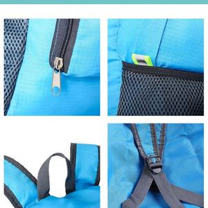 China Wholesale Custom Outdoor <b>Light</b> <b>Weight</b> Promotional Camping Travel Bag Foldable <b>Backpack</b> - Product Image 3