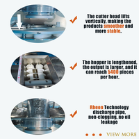 Machine industrielle de formage de galettes de bœuf SV-380, ligne de production automatique de hamburgers pour l'industrie alimentaire mondiale et les restaurants de restauration rapide