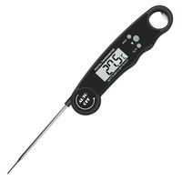 Termometer BBQ Digital nirkabel, peralatan dapur plastik tahan air untuk memasak daging dan makanan