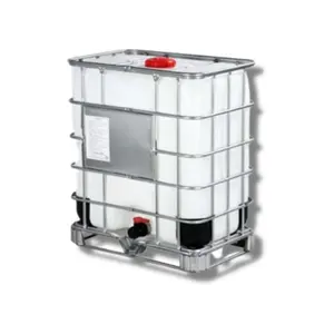 Satılık fiyat için yüksek kalite 1000L 1000L 275Gal kare plastik su tankı konteyner