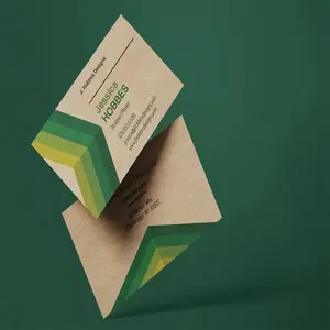 Venta al por mayor de tarjetas postales de felicitación de negocios tarjetas de agradecimiento de regalo con su propio diseño de logotipo personalizado para empacar ropa