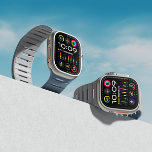 Dây đeo đồng hồ cho đồng hồ táo 44mm 45mm 46mm 49mm có thể đảo ngược hai mặt Silicone từ tính dây đeo đồng hồ thông minh thể dục - Product Image 3