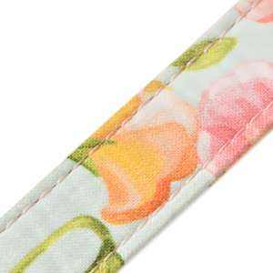 Colliers pour chien en coton de luxe moderne taille XS avec lumières, imprimé élégant exclusif, doux, durable, motif personnalisé - Product Image 4