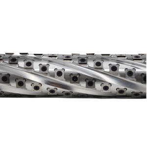 Power <b>Tools</b> Light Cutting Wood Thickness Planers Woodworking Machine Parts Planer Helical Spiral Cutter Head - Product Image 2