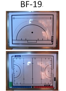 Mapa de entrenador de tablero táctico de baloncesto magnético de gran tamaño con soporte para marcador - Product Image 4