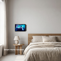 Panneau intelligent Tuya 10 pouces Zigbee avec écran LCD pour domotique, contrôle via application et commande vocale de scènes, idéal pour chambres d'hôtel et appartements