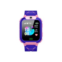 Reloj Inteligente para Niños con Diseño de Dibujos Animados en Rosa y Azul, Pantalla TFT, Resistente al Agua IP67, Pantalla Táctil, Botón SOS, Regalo de Cumpleaños para Niños y Niñas