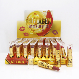 L135 Vegan Beauty Collagène Rouge à lèvres longue durée 24 heures Rouge à lèvres naturel unique Facile à colorer Rouge à lèvres mat hydratant - Product Image 4