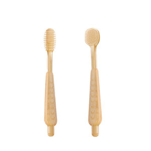 Juego de cepillos de dientes recubiertos de lengua para bebé, limpiador Oral de silicona para recién <span class=keywords><strong>nacido</strong></span>, cepillo de dientes de silicona para niño - Product Image 6