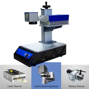 SUNIC נייד 3d לייזר סימון מכונת UV לייזר חריטת מכונת מתכת פלסטיק זכוכית גבוהה דיוק סימון מכונת 3W