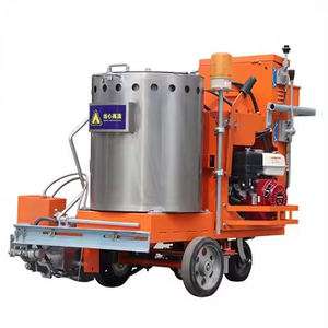 Machine de marquage routier thermoplastique automatique de haute précision, machine de marquage routier à fusion à chaud pour sols en <span class=keywords><strong>béton</strong></span>/asphalte - Product Image 1