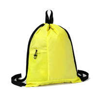 Sac à dos léger pliable et imperméable avec cordon de serrage pour la gym, la randonnée, la course à pied, le basketball, le rangement et les activités sportives