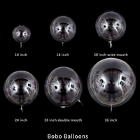 Ballons LED gonflables BOBO les plus vendus : ballons à bulles BOBO lumineux et clignotants pour décorations de fête