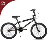 JOYKIE Vélo BMX de 20 pouces Cool Rainbow Style Youth Racing & Freestyle avec rayons colorés et fourche en aluminium et acier pour garçons et filles
