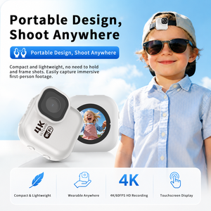 Caméra d'action Sprite H8Pro 4K avec EIS, écran tactile de 2-3 pouces, peut être installée n'importe où, vidéo portable, POV mains libres - Product Image 3