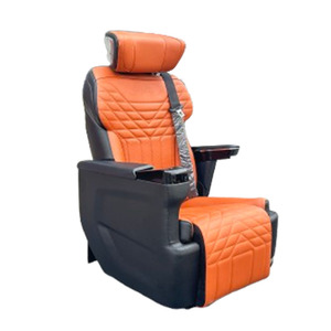 Sièges de voiture sport Aero de luxe, mousse super douce personnalisée avec plusieurs couleurs, compatibles Vito, en cuir et fibre de carbone - Product Image 2
