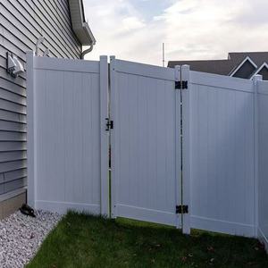 Panneaux de clôture d'intimité classiques blancs de 6 pieds, panneaux de clôture en vinyle PVC 6x8 et poteau, clôture en plastique PVC pour jardin, maison, mur d'intimité pour l'extérieur - Product Image 5