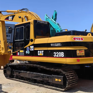 Japón Original Caterpillar Excavadora CAT 320B Construcción Excavadora de segunda mano Caterpillar 320B para la venta - Product Image 1
