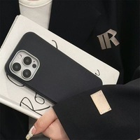 Coque arrière souple antichute en TPU pour iPhone 16 15 Pro Max 14 Plus 11 12 13 Pro Max, plusieurs couleurs, vente en gros